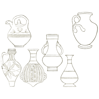 Vases and jugs - Principles of Decorative Design - 1873