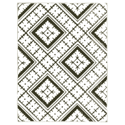 Diamond lattice pattern - Principles of Decorative Design - 1873