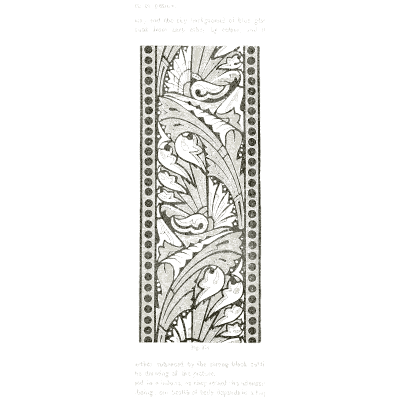 Acanthus border panel - Principles of Decorative Design - 1873