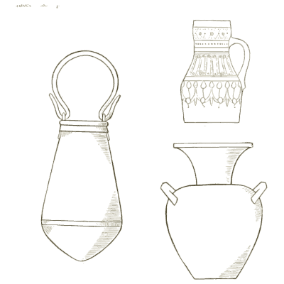 Vessel outlines - Principles of Decorative Design - 1873