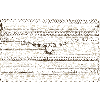 Embroidered envelope case - Godey's Lady's Book, 1864 - 1864