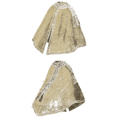 Boy's cloak pattern - Godey's Lady's Book, 1864 - 1864