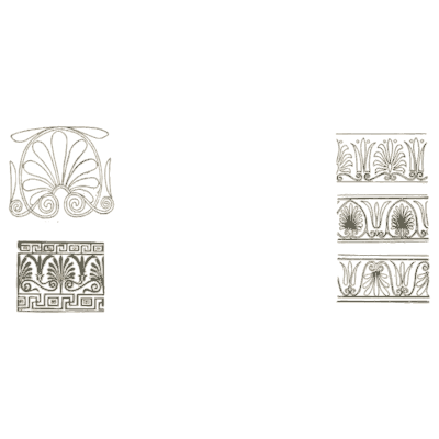 Palmette and small friezes - The Grammar of the Lotus - 1891