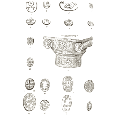 Scarab seals and Ionic capital - The Grammar of the Lotus - 1891