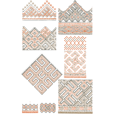 Fretwork sampler plate