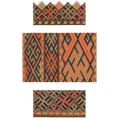 Woven band plate