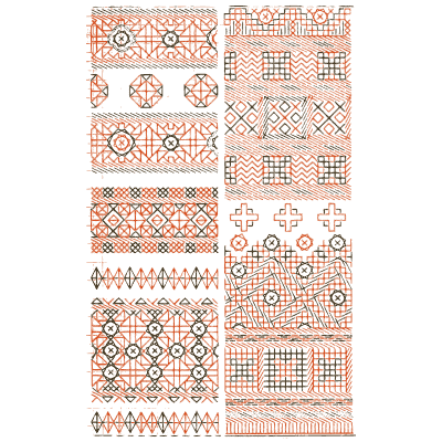 Band sampler plate 02