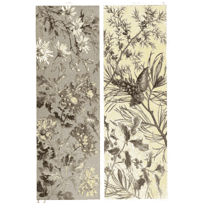 Blossom wallpaper panels - Dekorative Vorbilder, Volume 4 - 1892