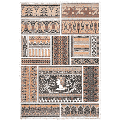 Classical ornament bands - Dekorative Vorbilder, Volume 4 - 1892