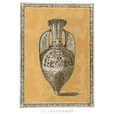 Alhambra vase - Plans, Elevations, Sections and Details of the Alhambra, Vol. 1 - 1842