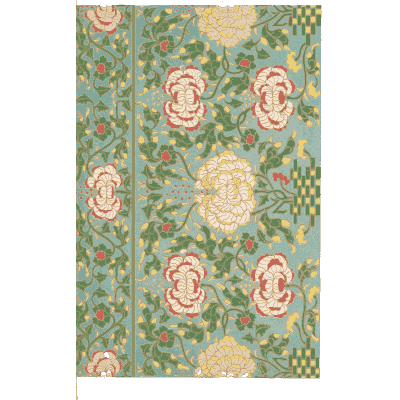 Peony panel with fret border - Examples of Chinese Ornament - 1867