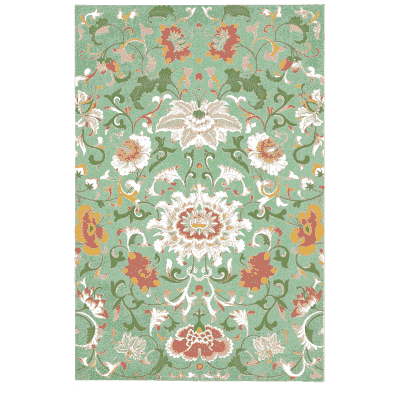 Green lotus field - Examples of Chinese Ornament - 1867
