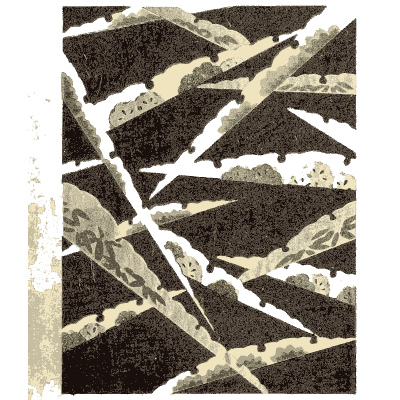 Branch pattern plate - Shin Bijutsukai, Issue 2 - 1902