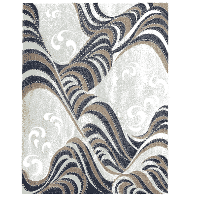 Wave band pattern plate - Shin Bijutsukai, Issue 2 - 1902