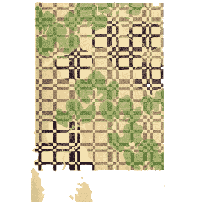 Chequered pattern plate - Shin Bijutsukai, Issue 2 - 1902