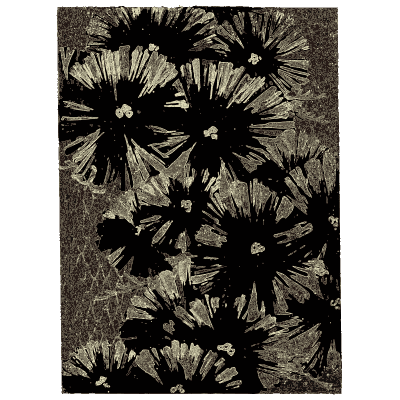 Chrysanthemum pattern plate - Shin Bijutsukai, Issue 3 - 1902