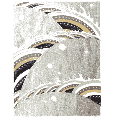 Arched band pattern plate - Shin Bijutsukai, Issue 5 - 1902