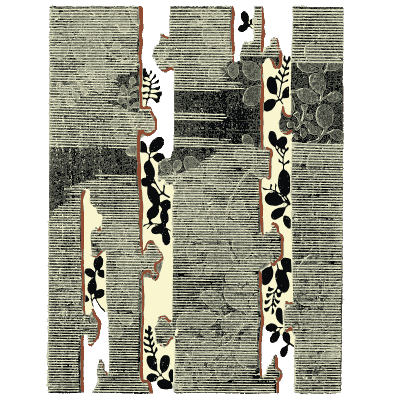 Streaked landscape plate - Shin Bijutsukai, Issue 6 - 1902
