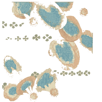Pebble motif plate - Shin Bijutsukai, Volume 1 - 1902
