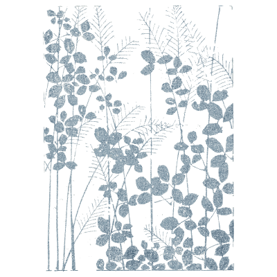 Bush clover and grass plate - Shin Bijutsukai, Volume 1 - 1902