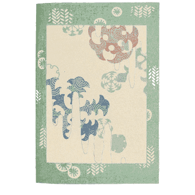 Green framed pattern plate - Shin Bijutsukai, Volume 1 - 1902