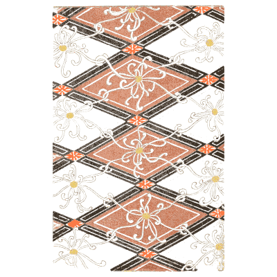 Diamond lattice pattern plate - Shin Bijutsukai, Volume 1 - 1902