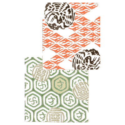 Hexagon and roundel panel plate - Shin Bijutsukai, Volume 1 - 1902