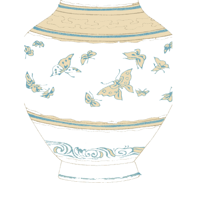 Vase outline plate - Shin Bijutsukai, Volume 1 - 1902