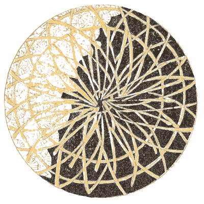 Woven basket roundel plate - Shin Bijutsukai, Volume 1 - 1902