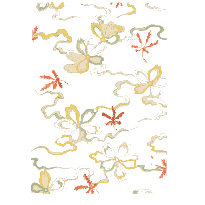 Maple and leaf outline plate - Shin Bijutsukai, Volume 1 - 1902