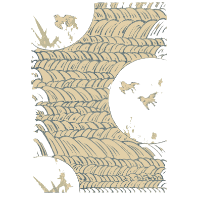 Faint grass pattern plate - Shin Bijutsukai, Volume 1 - 1902