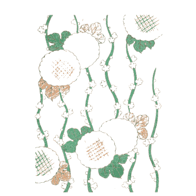 Gourd and grass pattern plate - Shin Bijutsukai, Volume 1 - 1902