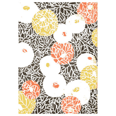 Dense floral pattern plate - Shin Bijutsukai, Volume 1 - 1902