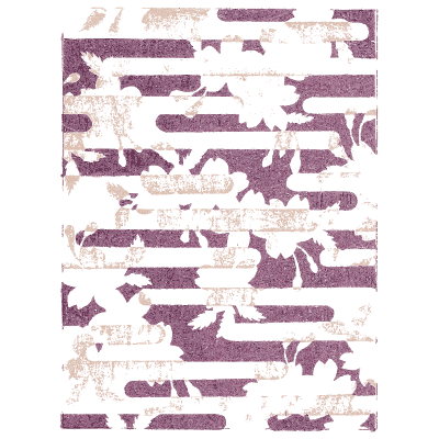 Streaked plum panel plate 02 - Shin Bijutsukai, Volume 1 - 1902