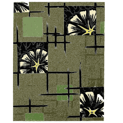 Panelled flower pattern plate - Shin Bijutsukai, Issue 8 - 1902