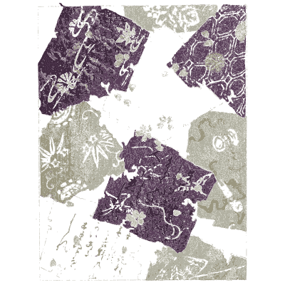 Torn patch pattern plate - Shin Bijutsukai, Issue 10 - 1902