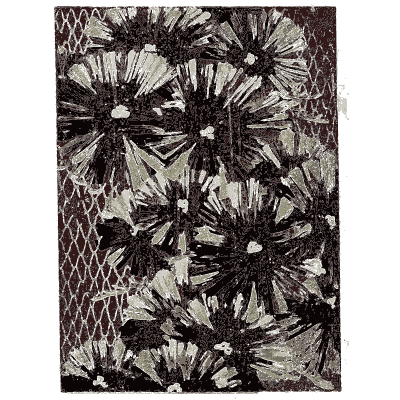 Chrysanthemum pattern plate - Shin Bijutsukai, Issue 10 - 1902