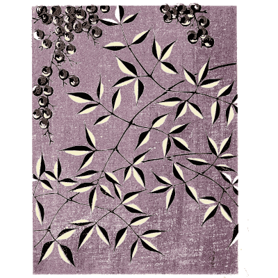 Maple leaf pattern plate - Shin Bijutsukai, Issue 11 - 1902