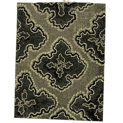 Damask pattern plate - Shin Bijutsukai, Issue 12 - 1902