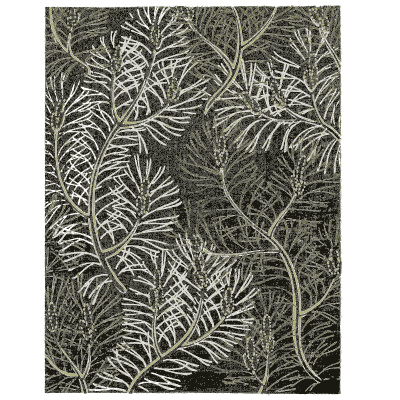 Grass thicket pattern plate - Shin Bijutsukai, Issue 12 - 1902