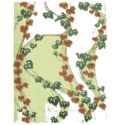 Berry vine pattern plate - Shin Bijutsukai, Issue 13 - 1902