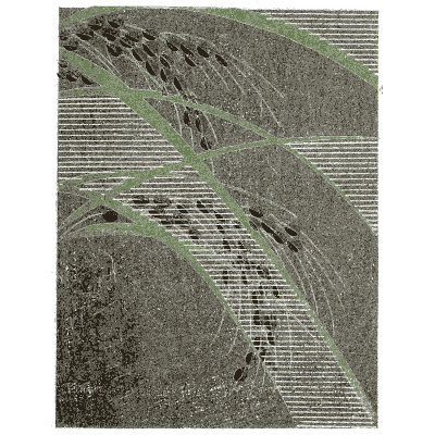 Wave arc pattern plate - Shin Bijutsukai, Issue 14 - 1902