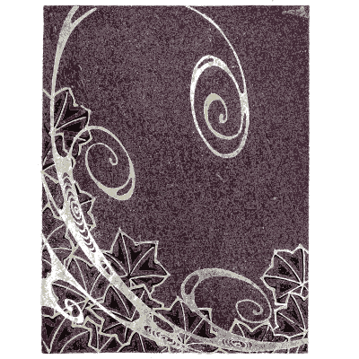 Swirled ground pattern plate - Shin Bijutsukai, Issue 15 - 1902