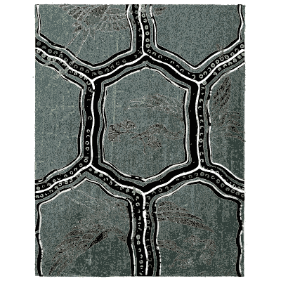 Tortoiseshell pattern plate - Shin Bijutsukai, Issue 16 - 1902