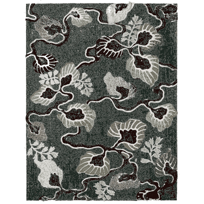 Foliate scroll pattern plate - Shin Bijutsukai, Issue 16 - 1902