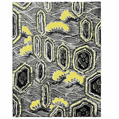 Tortoiseshell and leaf plate - Shin Bijutsukai, Issue 16 - 1902