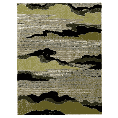 Cloud band pattern plate - Shin Bijutsukai, Issue 17 - 1902