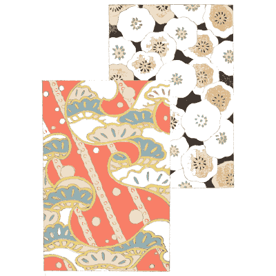 Patchwork motif plate 01 - Shin Bijutsukai, Volume 2 - 1902