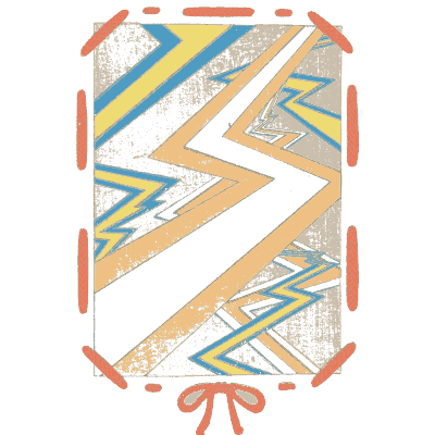 Zigzag panel plate - Shin Bijutsukai, Volume 2 - 1902