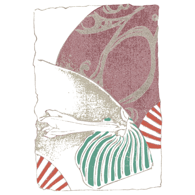 Shell and fan pattern plate - Shin Bijutsukai, Volume 2 - 1902
